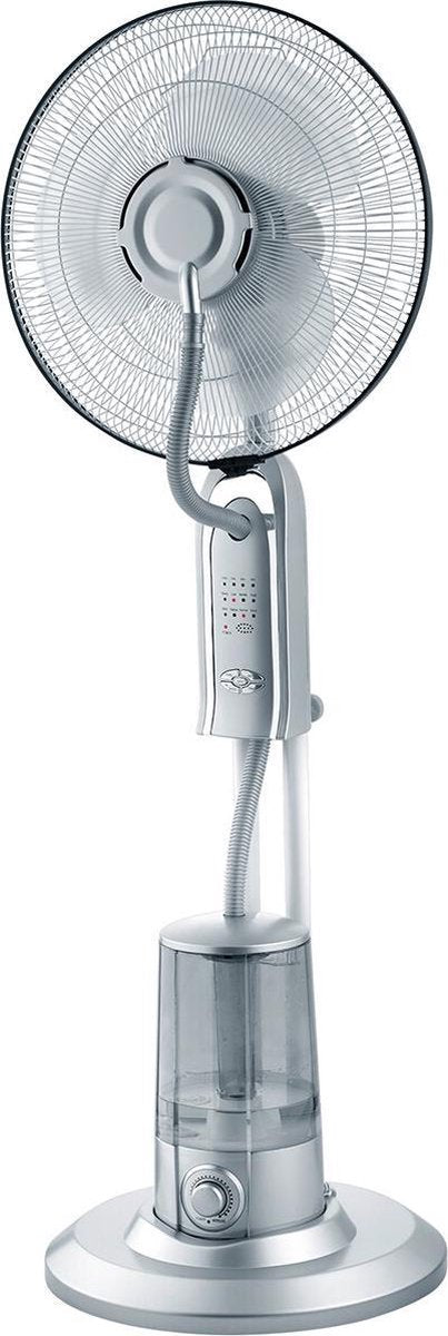 Ventilator - Torna Andro - Statiefventilator - Staand - Rond - Mat Titaan - Kunststof