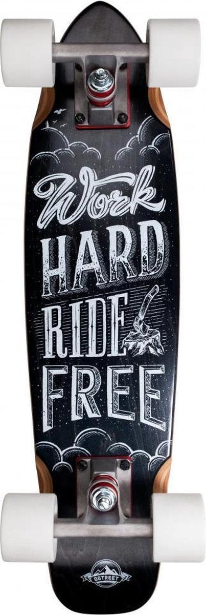 D-Street Maple Ride Free 6.0" x 23.0" Cruiser Skateboard
