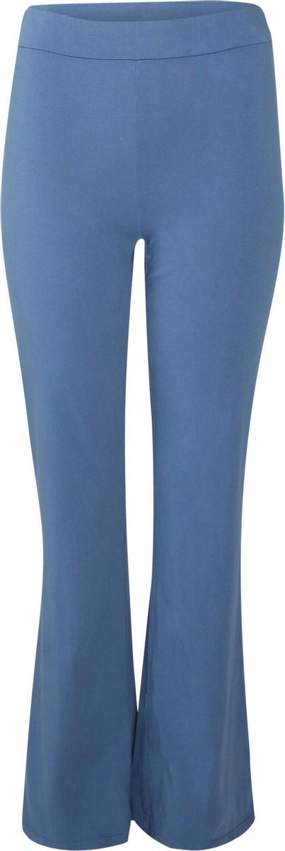 Flared broek in licht tricot