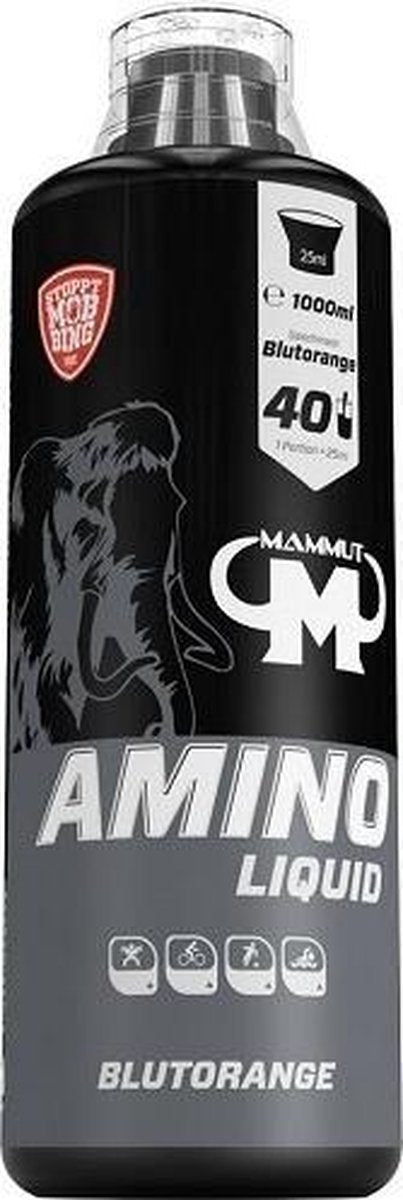 Amino Liquid Mammut 1000ml Blutorange