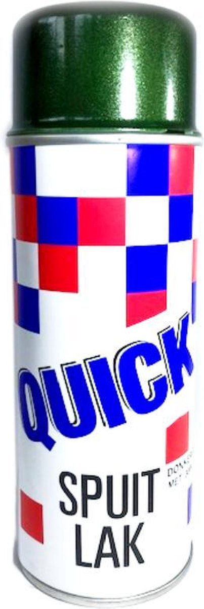 Lak donkergroen metallic 400ml 3004