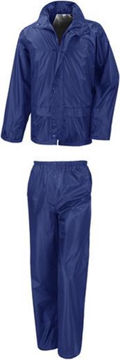All weather regenpak voor volwassenen S Kobalt