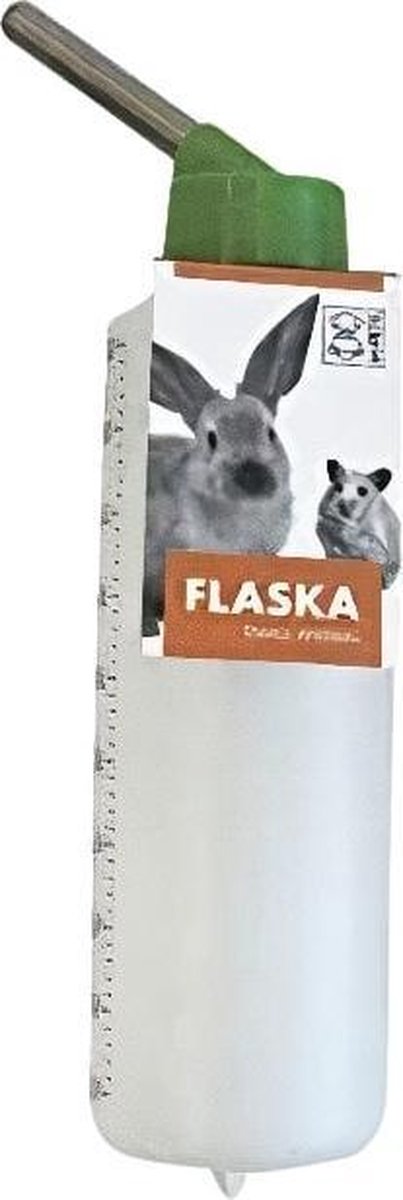 M-pets Kooifles Flaska Knaagdier 250 Ml Rvs Groen