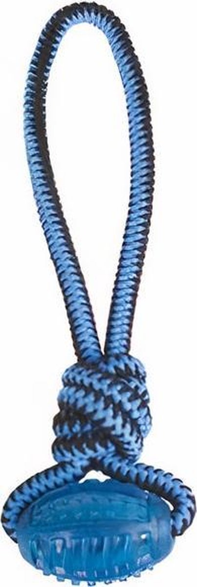 M-pets Hondentrektouw Twist Launcher 46 Cm Katoen Blauw