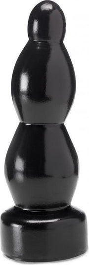 XXLTOYS - Jupiter - XXL Plug - Inbrenglengte 22 X 7.7 cm - Black - Uniek design Buttplug - Stevige Anaal plug - Made in Europe