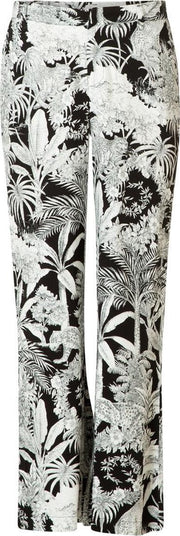 YESTA Jainey Broek - Black/White - maat 0(46)