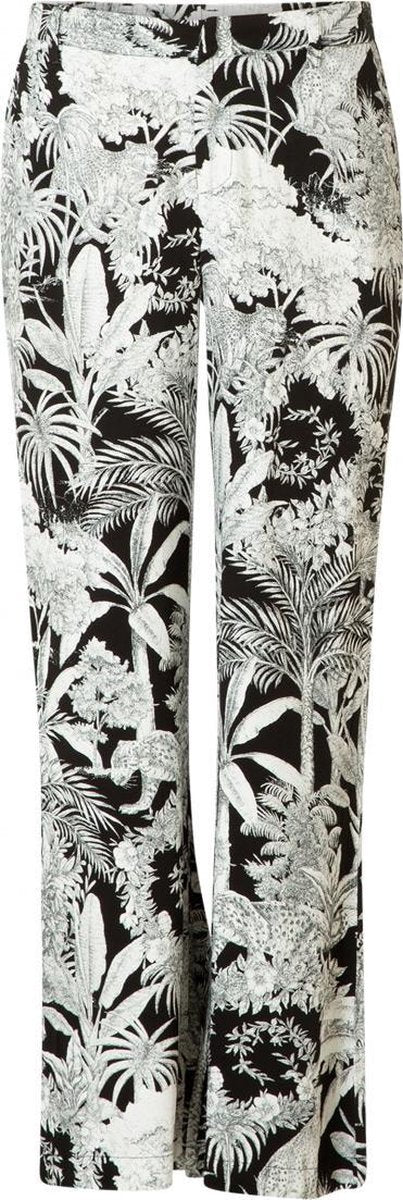 YESTA Jainey Broek - Black/White - maat 0(46)