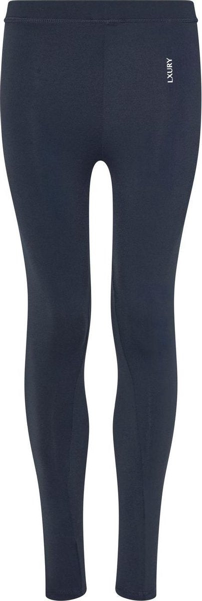 LXURY Dames Athletic Sportbroek maat S - Sportlegging - Donker Blauw