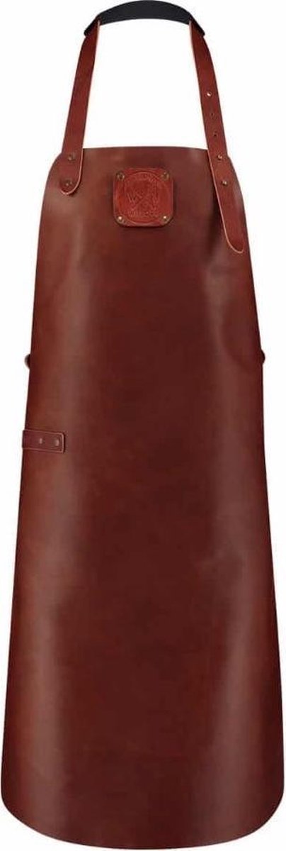 Witloft Keukenschort 82 X 62 Cm Leer Cognac