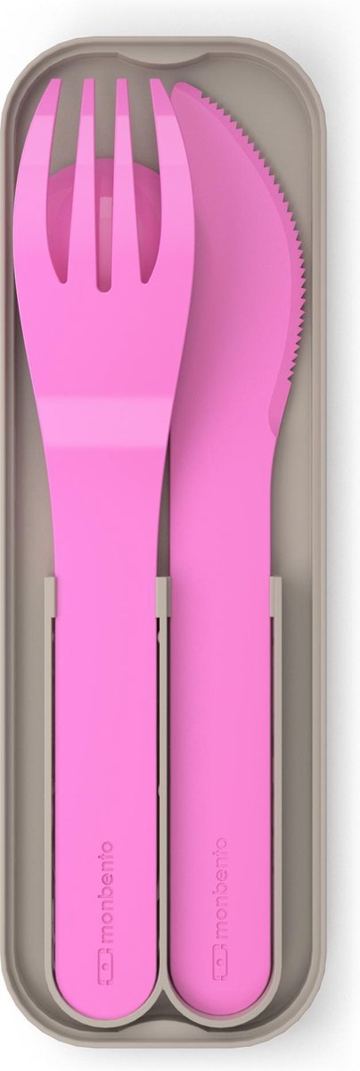 Monbento MB Pocket Bestekset - Recycleble - Pink