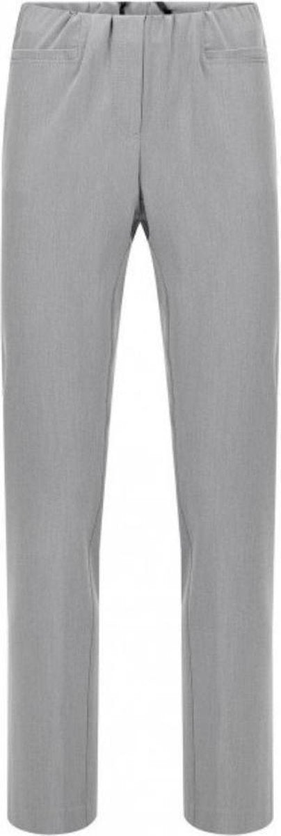 Sensia Pantalon Penny - Elastiek - Korte Lengtemaat - Kleur Grijs Melange - maat 46