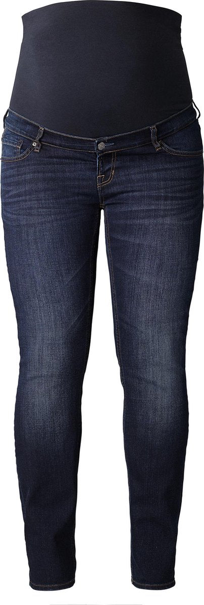 Noppies Zwangerschapsbroek Mila Plus - Everyday Blue - Maat 34/30