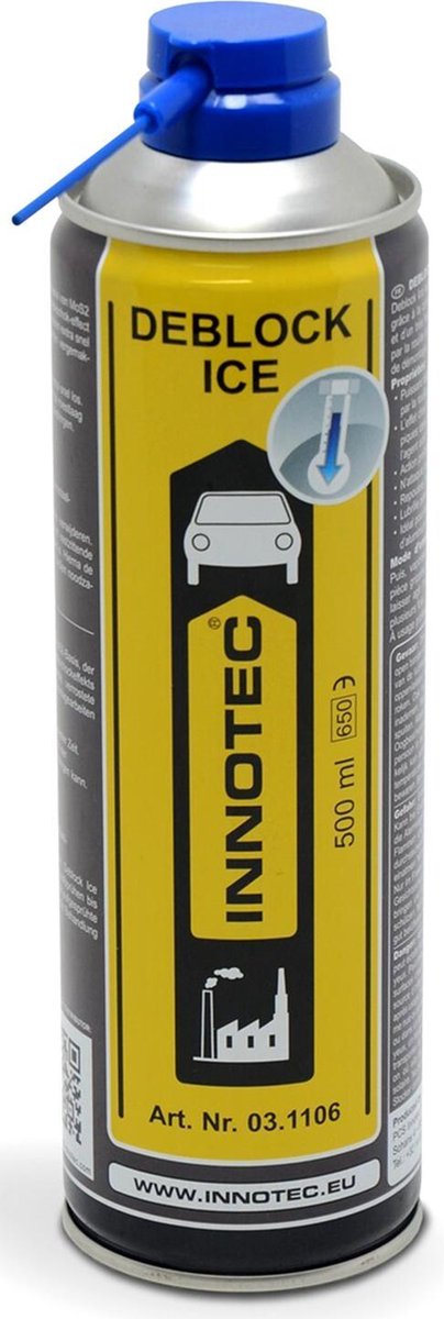 Innotec Deblock Ice roestoplosser kruipolie met MoS2 grafietolie