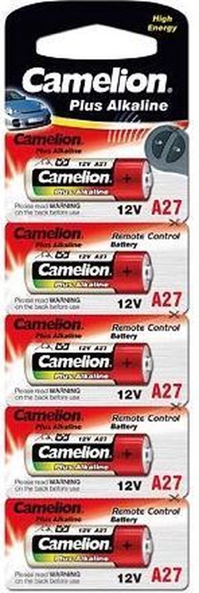 Camelion alkaline A27 12V blister 5