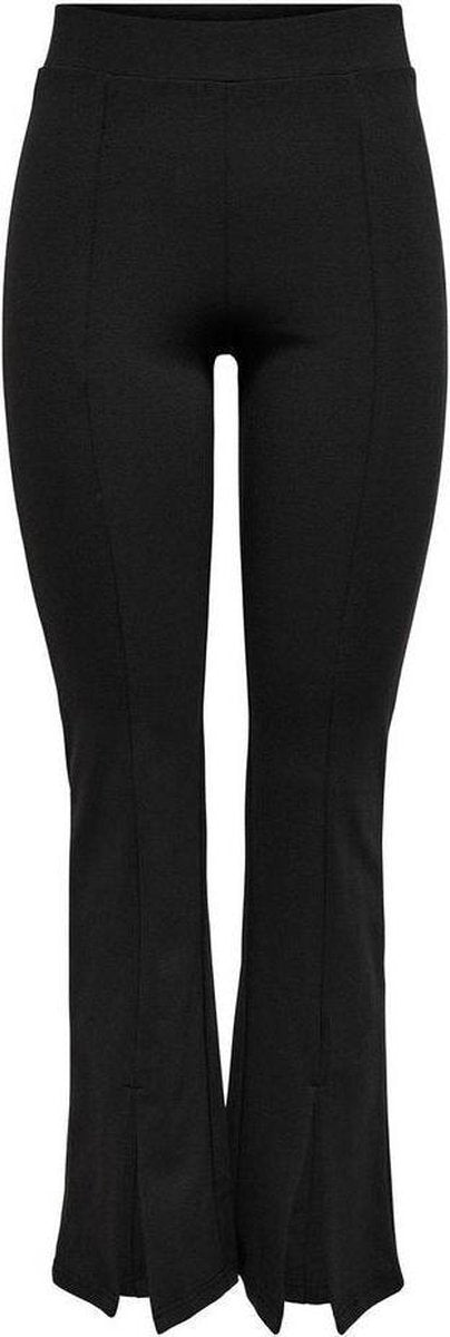 Onlciana Life Flared Slit Pant Jrs 15239804 Black