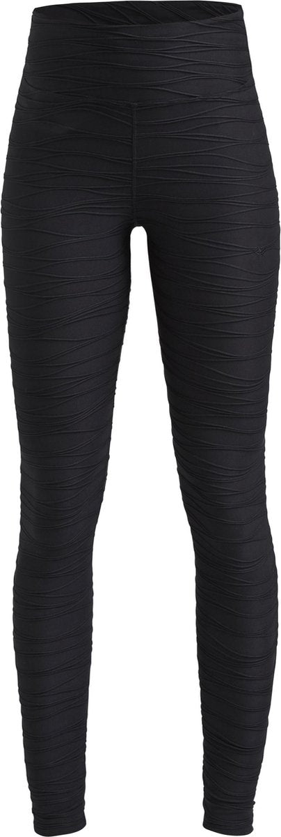 Rohnisch Wave Tights Dames Sportlegging - Zwart - Maat S