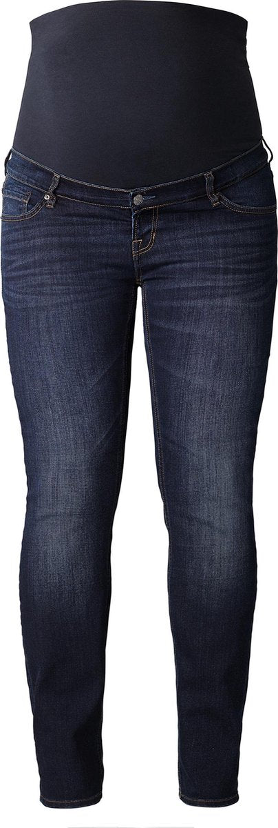 Noppies Zwangerschapsbroek Mila Plus - Everyday Blue - Maat 40/32