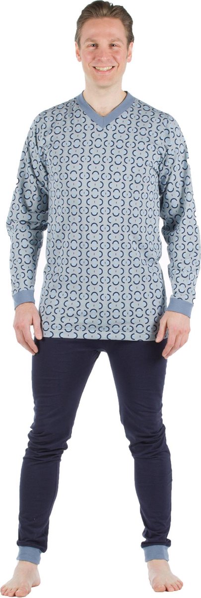 Dessin hansop | Heren | Rugritssluiting | lange mouw en lange pijp | Grijs | XL