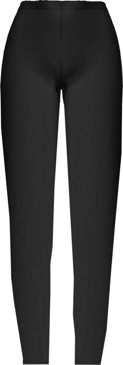 Dames legging lang 2 pack katoen zwart XL