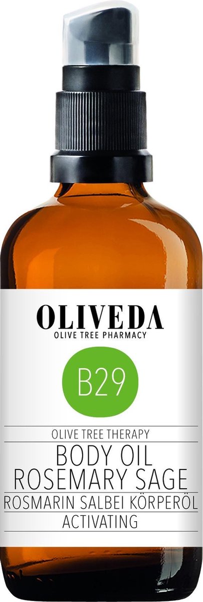 Oliveda B29 Body Oil Rosemary Sage activating 100ml