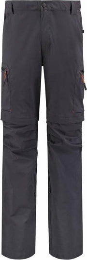 Mekong Heren Stretch Anti-Insect Afritsbroek Donkergrijs