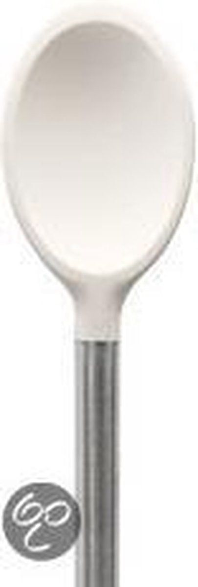 Tovolo Lepel - RVS - Met Siliconen - RVS Handgreep - Wit