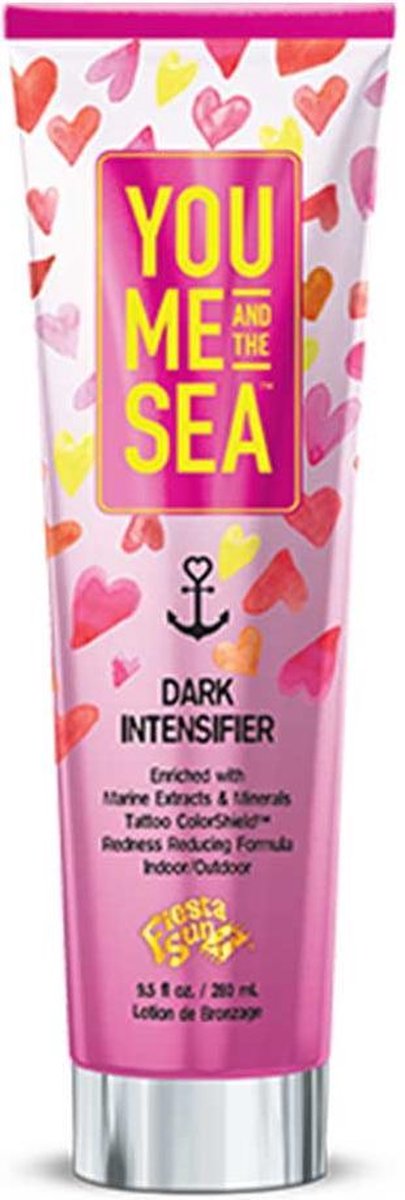 Fiesta Sun YOU ME & THE SEA Zonnebankcreme TAN MAXIMIZER GEEN TINGLE - 280ml (IN & OUTDOOR TANNING)