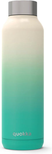 Quokka Drinkfles Rvs Solid Seashore 630 Ml Groen/wit