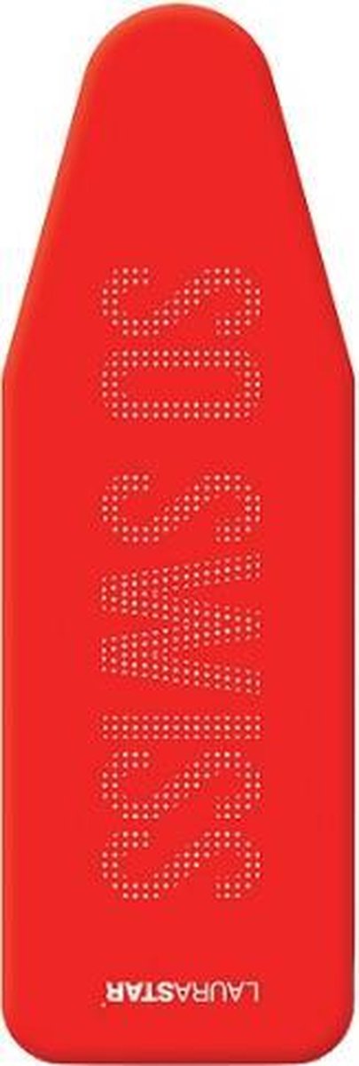 Laurastar strijkplankovertrek overtrek swiss edition rood strijkijzer 131 x 55 cm orgineel strijksysteem
