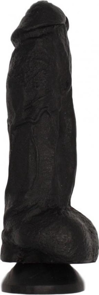 XXLTOYS - Urban - Dildo - inbrenglengte 18 X 5.8 cm - Black - Uniek Design Realistische Dildo – Stevige Dildo – voor Diehards only - Made in Europe