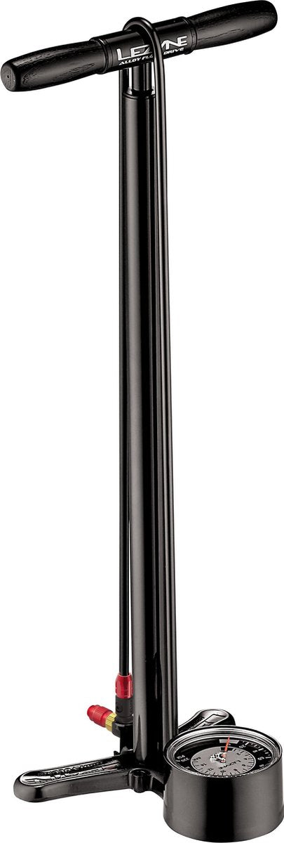 Lezyne Alloy Floor Drive Black/Hi Gloss