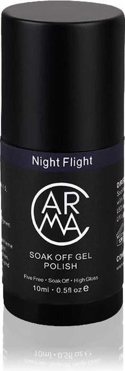 CARMA Soak Off Gel Polish - NIGHT FLIGHT