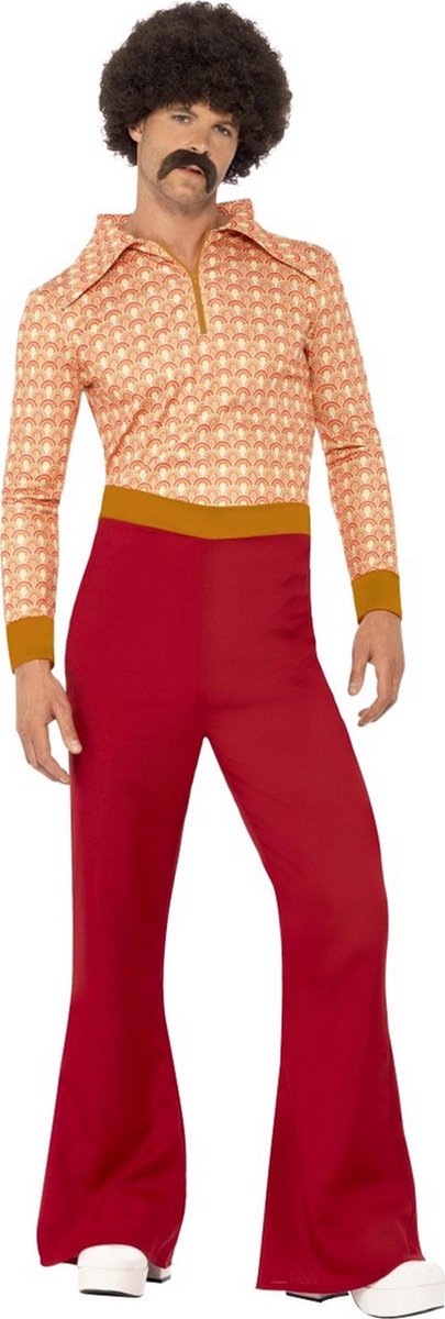 Chique jaren 70 discokostuum voor mannen  - Verkleedkleding - Medium