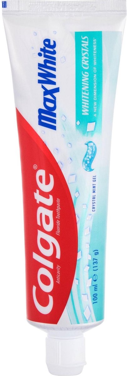 Max White White Crystals Toothpaste - Bělicí Zubní Pasta 100ml