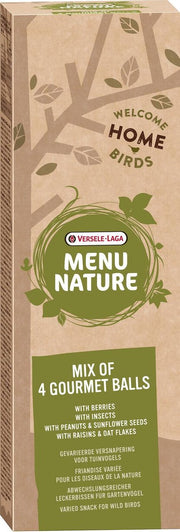 Versele-Laga Menu Nature houder met 4 mezenbollen 360 g