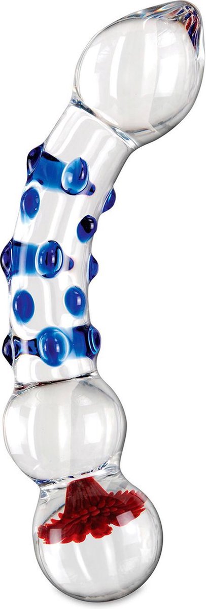 Pipedream Icicles glazendildo Icicles No. 18 rood