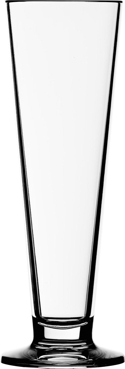Strahl Design+Contemporary Bierglas op voet - 414 ml - Transparant