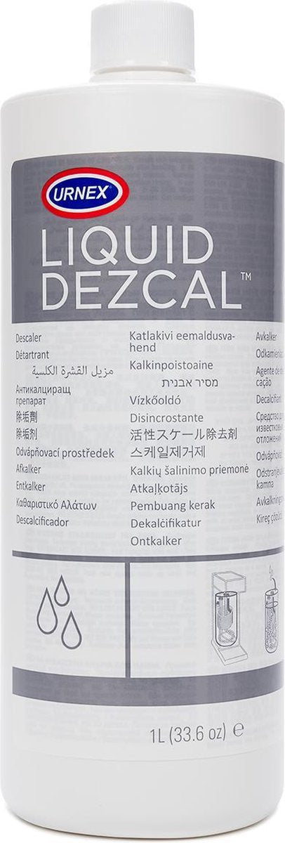 Urnex Liquid Dezcal vloeibare koffiemachine ontkalker (1 liter)