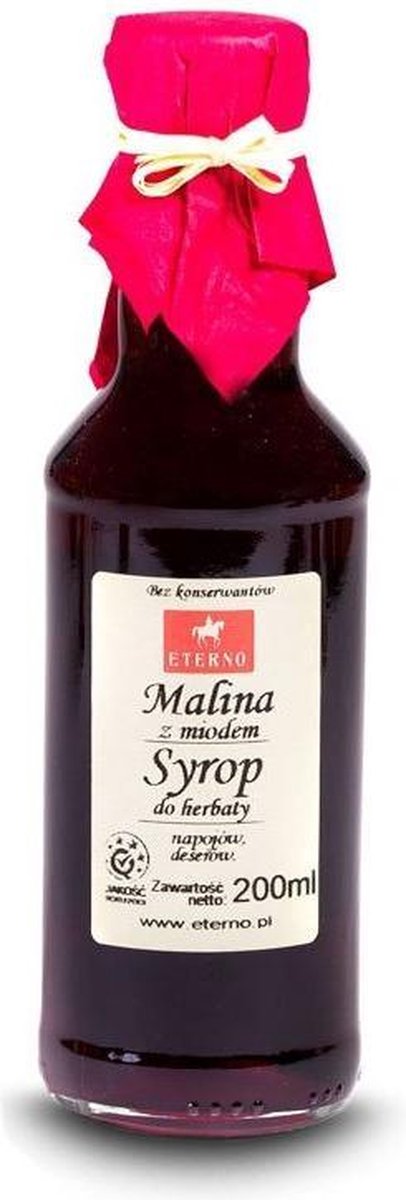 Frambozen- en honingsiroop 200ml