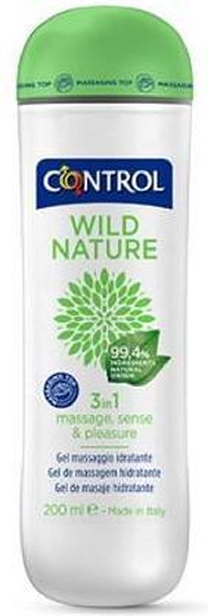 Control wild nature gel massage 3 in 1 200 ml.