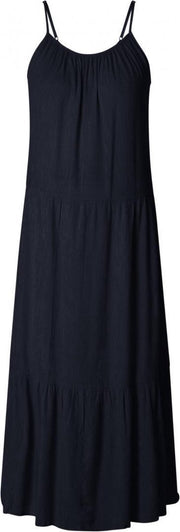 YESTA Lincy Maxi-Dress - Dark Blue - maat 4(54/56)