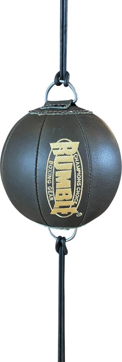 Rumble Boksbal - Double end ball - Double end boksbal Leer Retro - Goud