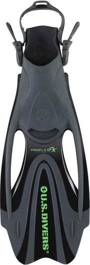 US Divers Proflex FX - Zwemvliezen - Volwassenen - Geel/Zwart - 36-40