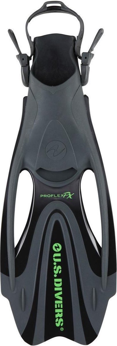 US Divers Proflex FX - Zwemvliezen - Volwassenen - Geel/Zwart - 36-40