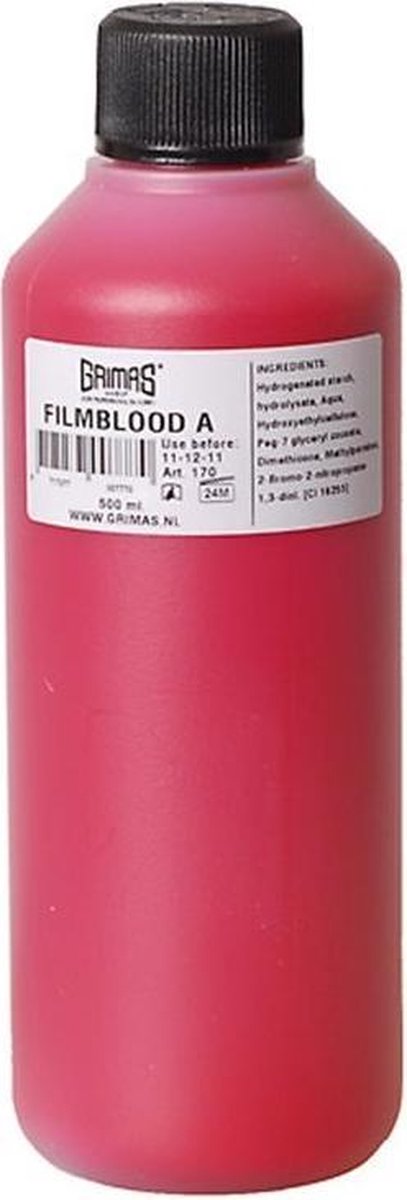 Grimas Filmbloed Lichtrood 500 ml