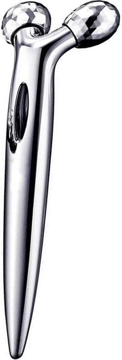 Face Roller - Gezicht Roller - Anti Rimpel - Anti Onderkin - Massage - Grijs Zilver -  3D Face Lift - Massager - Hoge Kwaliteit