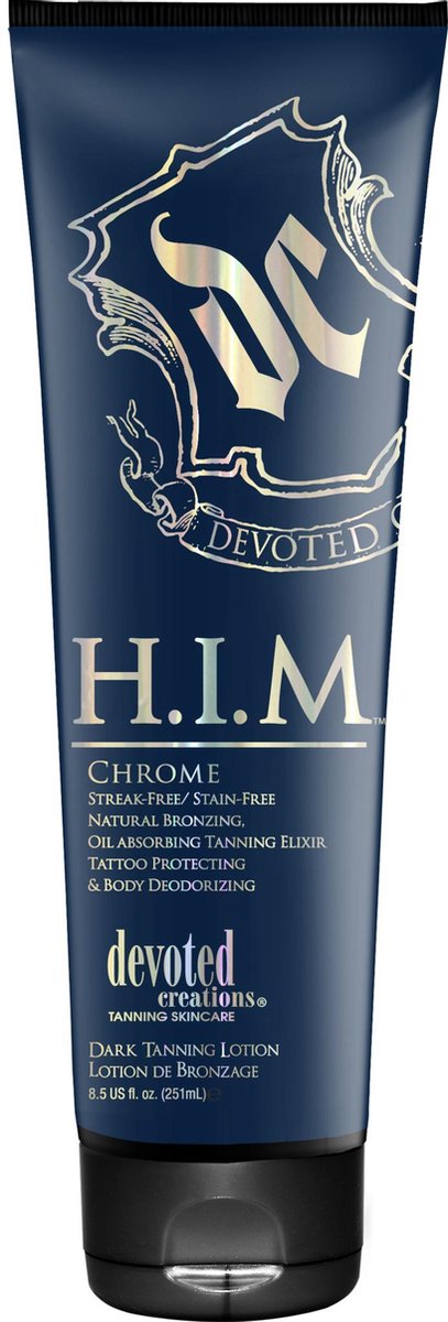 Devoted Creations - H.I.M. Chrome zonnebankcreme - 251ml