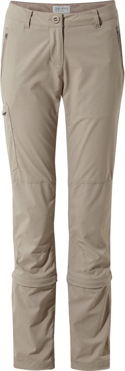 Craghoppers Afritsbroek Nosilife Pro Ii Capri Dames Beige Maat 42/m