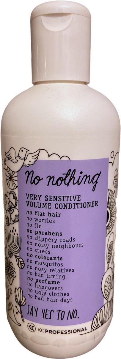 No Nothing - Very sensitive volume conditioner 300ML