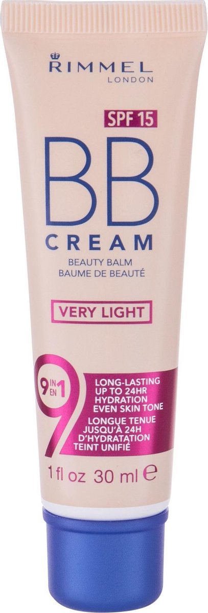 Rimmel - Bb Cream 9In1 Spf15 - Confusing Bb Cream 30 Ml Very Light